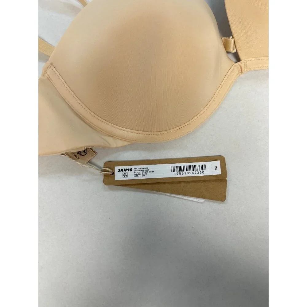 SKIMS Multi-Way Bra Underwire Bra Sand Size 34C NWT - Picture 7 of 7